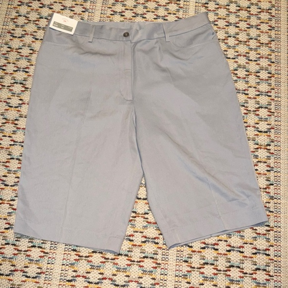 Women's Light Gray Bermuda Shorts